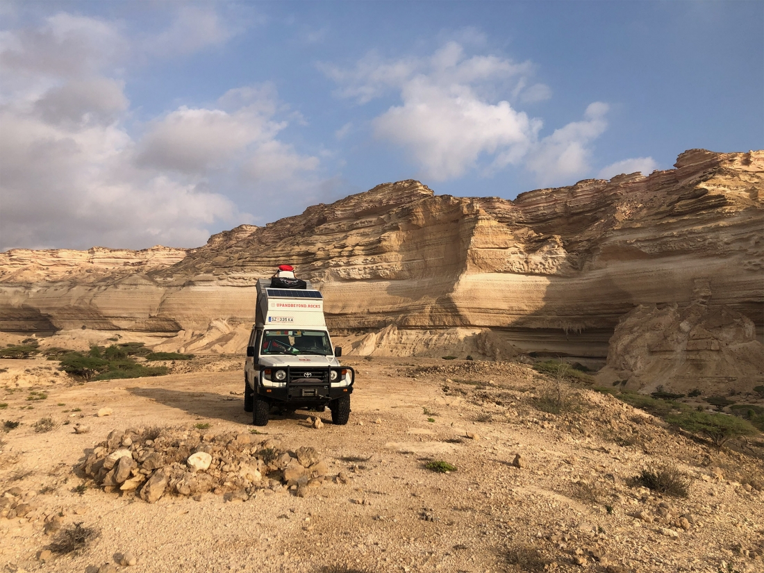 Camping vom Feinsten, Oman.