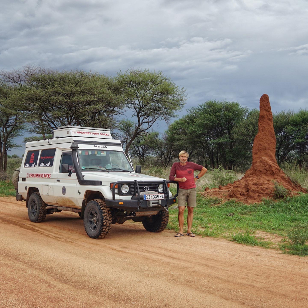 Termitenhügel in Namibia